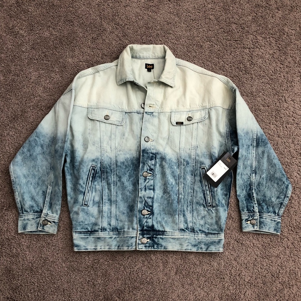 Lee Vintage Modern Ombre Oversized Denim Jacket